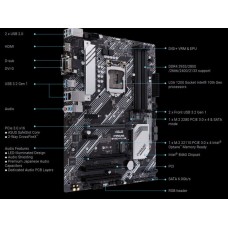 ASUS PRIME B460PLUS  (INTEL B460) DDR4 LGA1200 ATX