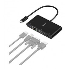 BELKIN TYPE-C 4-IN-1 TO HDMI/VGA/ETHERNET/USB 3.0