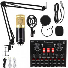 BM800+V8S SOUND CARD/MIXER SET