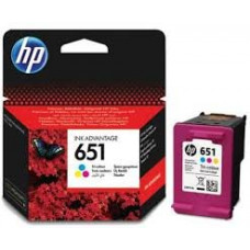 HP 651 TRI-COLOR ORIGINAL INK CARTRIDGE