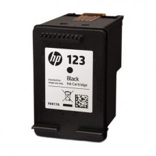 HP 123 BLACK  INK CARTRIDGE