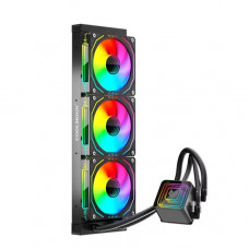 COOLMOON GLACIER360 BLACK ARGB LIQUID CPU COOLER