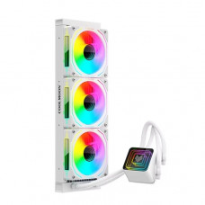 COOLMOON GLACIER360 WHITE ARGB LIQUID CPU COOLER
