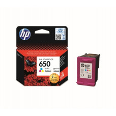 HP 650 TRI-COLOR INK CARTRIDGE