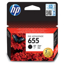 HP 655 BLACK INK CARTRIDGE