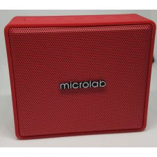 MICROLAB D15 BLUETOOTH PORTABLE SPEAKERS (RED)