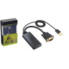 VGA (PC)  TO HDMI (USB AUDIO) CONVERTER