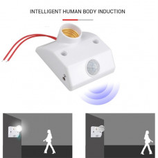 E27 SCREW INFRARED INDUCTION LAMP HOLDER