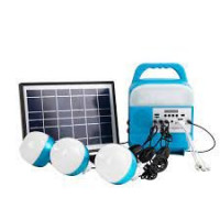 DC PORTABLE SOLAR SYSTEM WITH RADIO 32WH, 6W PANEL