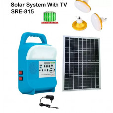 DC PORTABLE SOLAR SYSTEM WITH RADIO60WH, 16W PANEL