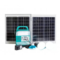 DC PORTABLE SOLAR SYSTEM WITH RADIO120WH 32W PANEL