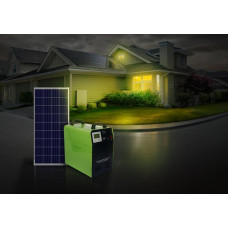 300W SOLAR SYSTEM WITH BATTERY 12V100AH 180W PANEL
