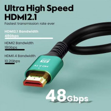 HDMI 2.1  HIGH SPEED UHD 8K 60HZ 1M CABLE