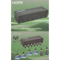 HDMI 2.0 SPLITTER/SWITCHER 2 INPUT X 4 OUTPUT