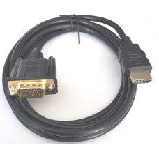 HDMI (MALE) TO VGA (MALE) CABLE