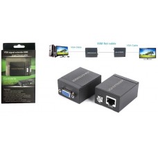VGA PASSIVE EXTENDER (UP TO 60 MTS UTP 5E/6 CABLE)