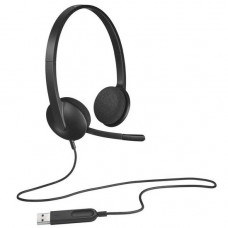LOGITECH H340 USB STEREO HEADSET WITH MICROPHONE
