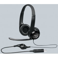 LOGITECH H390 USB STEREO HEADSET WITH MICROPHONE