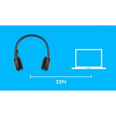LOGITECH H600 WIRELESS HEADSET WITH MICROPHONE