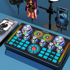 LIVE STREAMING SOUND CARD AUDIO MIXER
