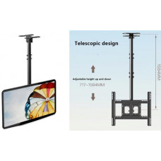 TELESCOPIC LCD TV CEILING BRACKET 32-65