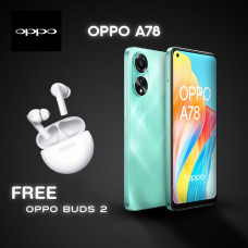 OPPO A78 WITH FREE EARPIECE