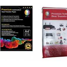 PREMIUM SUBLIMATION HEAT TRANSFER PAPER A4 100GSM