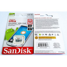 SANDISK ULTRA  MICROSDXC UHS-1 64GB