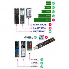 USB 3.2 TO NVME ADAPTER